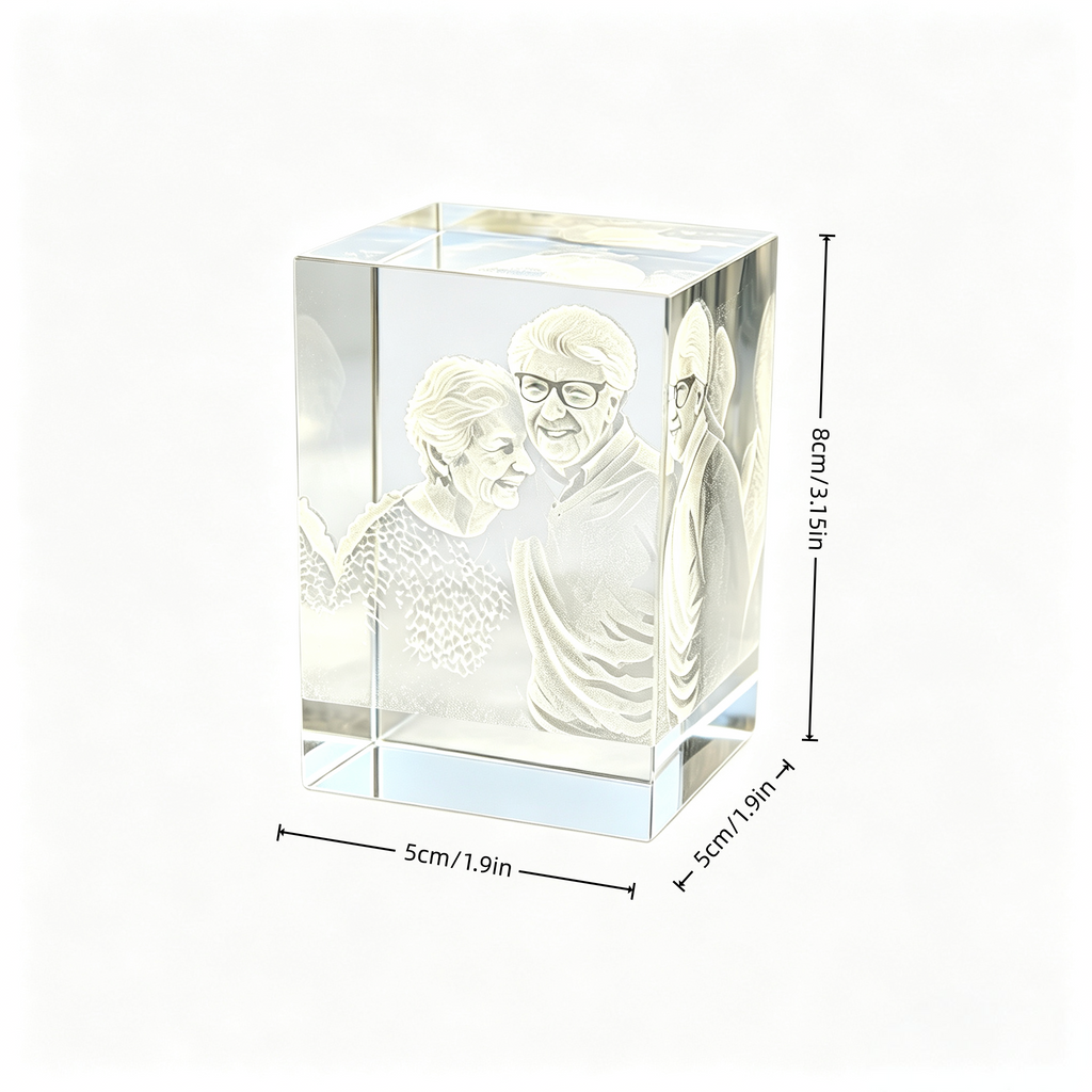 TikTok Exclusive: Custom Crystal Engraving with Free LED Base