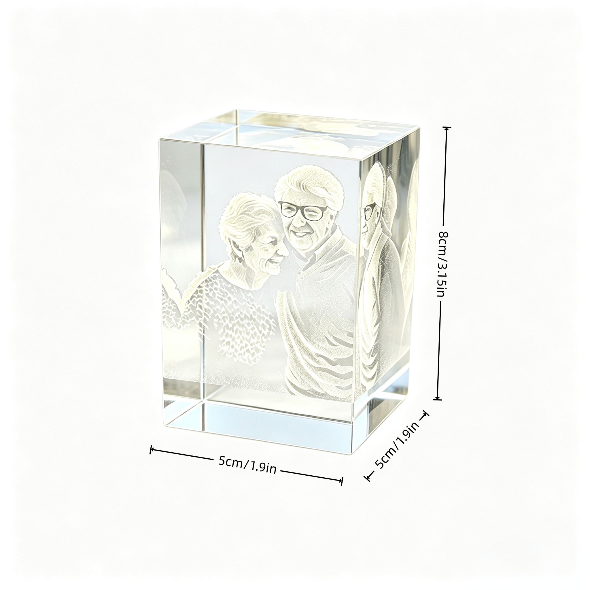 TikTok Exclusive: Custom Crystal Engraving with Free LED Base